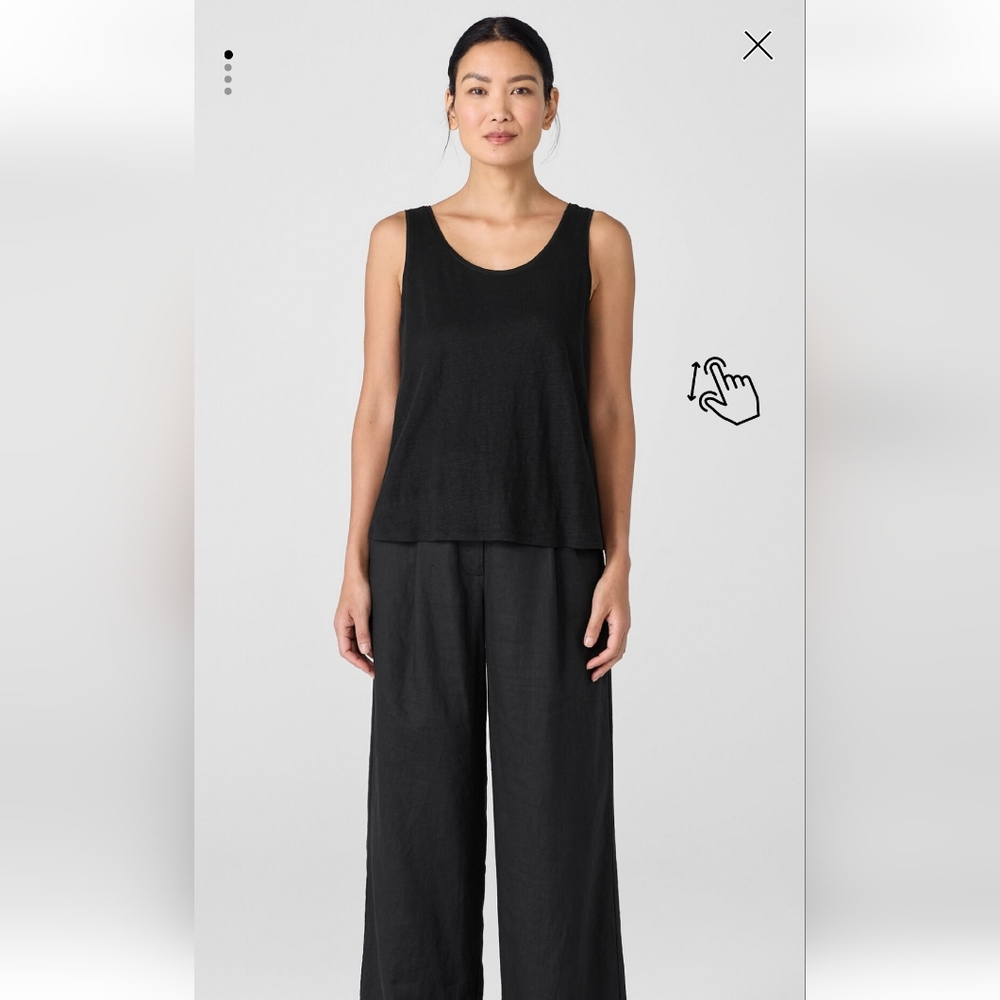 Classic Black Sleeveless Top